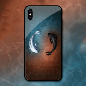 7p太极阴阳鱼iphone13pro中国风xsmax手机壳xr适用苹果8plus古风6