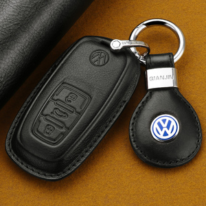 2021款大众辉昂钥匙套真皮19款新款专用车钥匙包扣壳高档16款18款
