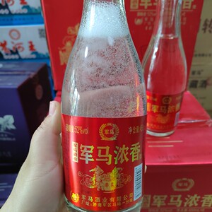 【山东东营特产】马场酒军马52度浓香型白酒箱装6瓶210元一箱