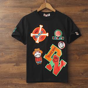 it正品潮牌夏季恶魔果实短袖t恤男冯建宇同款devil nut情侣装半袖