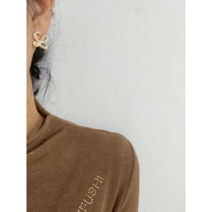 loewe罗意威经典耳钉小巧精致超仙气质耳环高级感简约ins女耳针