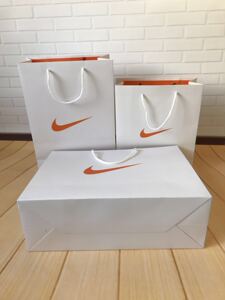 耐克nike ad纸袋白卡纸袋 鞋盒袋子衣服袋子店铺专用 定制logo