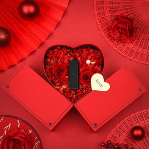 大牌正品tf口红限量磨砂黑管ff02女王红色520情人节送礼礼盒唇膏