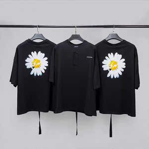 peaceminusone小雏菊联名gd权志龙同款潮流男女情侣短袖t恤夏