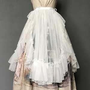 lolita 甜美日常 op洋装jsk洛丽塔jsk洋装透视 罩裙半身裙 多用途