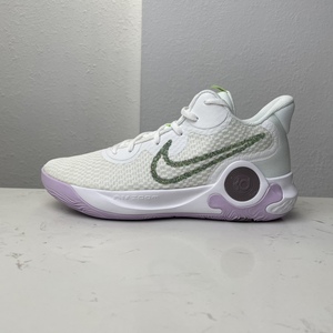 nike kd trey 5 ix 杜兰特5 实战篮球鞋 缓震 白紫dj6922-100