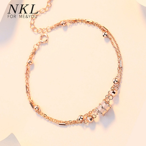 小蛮腰手链女夏纯银2022年新款转运珠手饰小众设计520礼物送女友