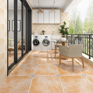 庭院阳台瓷砖地砖600x600室外花园防滑地砖美式露台仿古砖地板砖