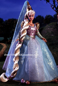 Barbie Rapunzel 1994 长发公主 甜美童话珍藏版芭比娃娃