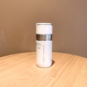 星巴克杯子2021环保季未来stanley银白色不锈钢保温杯便携喝水杯