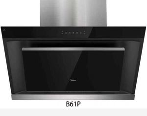 美的cxw-260-b61p 侧吸型烟机 (智能wifi)触摸 冷轧板喷涂 玻璃