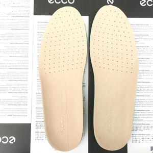 ecco爱步 男式女式舒适纤维牛皮鞋垫 休闲鞋适合酷柔系列休闲系列