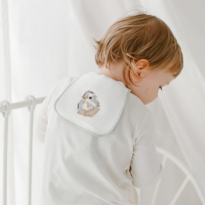 nest designs婴儿纱布吸汗巾儿童幼儿园垫背巾宝宝隔汗巾2件装