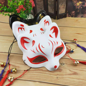 女主播小狐狸 猫脸情趣面具阴阳师儿童抖音同款手办cos脸谱面具