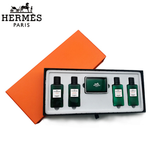 爱马仕洗护套装 hermes橘绿之泉5件套酒店伴手礼公司活动礼品盒装