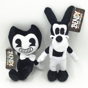 bendy and the ink班迪和墨水机器游戏周边毛绒公仔玩偶玩具礼物