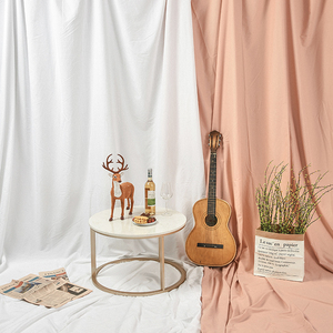 5*6米大号尺寸纯色影楼背景墙装饰布景网红ins白布主播摆拍照相幕布