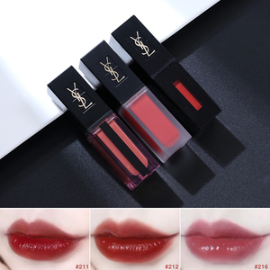 ysl圣罗兰天鹅绒黑管丝绒哑光唇釉21221621112416407409610