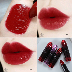 免税mac魅可渐变色子弹头love me口红滋润新色408/410/423/428