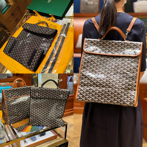 正品代购goyard戈雅saint leger双肩包可折叠手提包男女背包书包