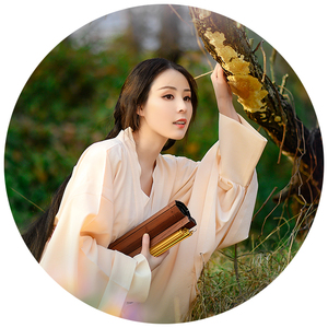 影人时尚 影视古装剧服神明少女 电影孔子南子夫人春秋时期单曲装