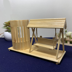 棒diy手工制作存钱罐笔筒模型儿童幼儿园益智木棍棒材料抖音1人付款