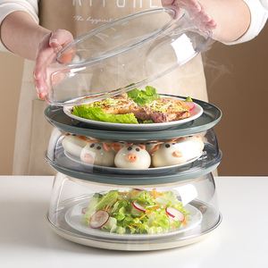 多层保温菜罩饭罩 家用厨房防尘罩餐桌罩剩菜冬季食物罩盖饭菜罩