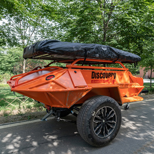 拖挂房车露营小拖挂越野露营自驾游装备拖挂载物越野车户外工具车