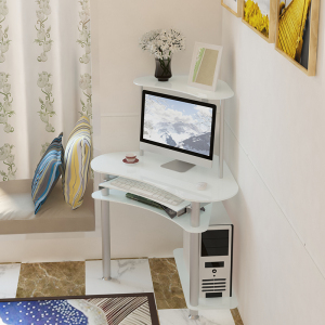 三角位墙角电脑桌台式家用电脑台转角拐角经济型省空间角落桌