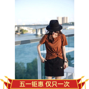 丁螺dingluo女装gn春夏时尚百搭休闲修身显瘦半身裙