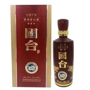 2014年贵州 国台1979 酱香型白酒53度500ml*1瓶收藏级老酒停产