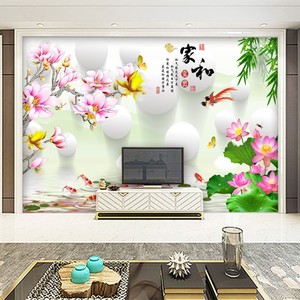 电视背景墙壁纸简约现代3d墙纸家用5d客厅装饰立体8d影视凹凸壁画
