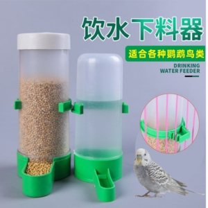 鹦鹉饮水器鸟用喂食器自动喂水下料器小鸟喝水虎皮玄凤牡丹芦丁鸡