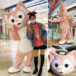 玲娜贝儿狐狸人偶服玩偶装迪士尼卡通人物道具人穿行走表演服定制