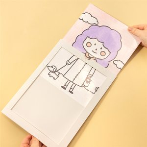 儿童魔术抽拉画