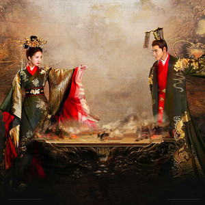 珂卡蝶旗舰店天猫影视杨幂扶摇同款古装汉服中式婚礼喜服婚服皇后服