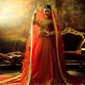 650人付款淘宝茉莉公主汉服女沙漠异域风情西域古装cos印度敦煌飞天