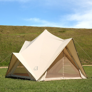 丹麦nordisk大白熊midgard 9.2户外露营超大防水夏季帐篷户外搭建