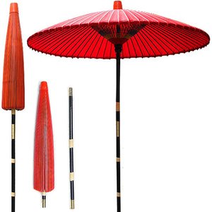大红油纸伞 工艺伞  野立伞野点伞茶道伞 日本番伞和伞竹伞舞伞
