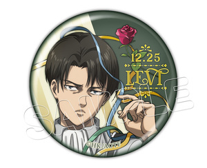 日本 进击的巨人利威尔生日限定徽章吧唧 立牌 贴纸1.9截止