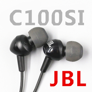 JBL C100SI入耳式有线耳机手机线控带麦小巧腔体男女通用海关原单