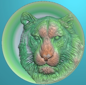 十二生肖虎浮雕 十二生肖虎灰度图 虎精雕图 虎年大吉 虎头 虎图