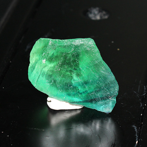 红锦添天然绿色萤石原石摆件水晶矿石鱼缸装饰造景透晶体绿色石头