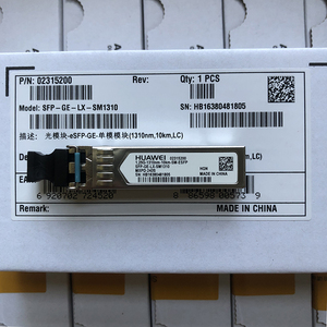 SFP-GE-LX-SM1310华为1.25G10kM光模块LC单模交换机千兆02315200