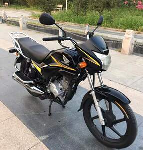 二手新大洲本田cb125锐彪摩托车小战鹰锋翼男装跨骑燃油代步整车