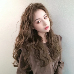 假发女长发全头套lolita羊毛卷全头卷发中分水波纹夏季许昌假发套