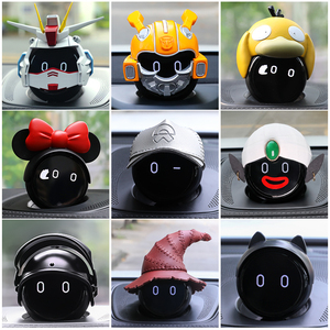 蔚来nomi帽子车载机器人头饰高达3级头盔大黄蜂可爱diy衣服改装饰