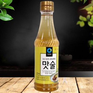 韩国调味品料 进口清净园料酒410ml 烹饪增香味去除鱼腥肉膻料酒