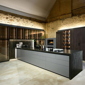 黑泽玛德厨柜定制整体厨房橱柜定做岛台博纳克欧松板全屋定制装修