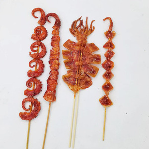 仿真铁板鱿鱼 200克大鱿鱼模型龙珠凤舞串假食物模型展示道具样品